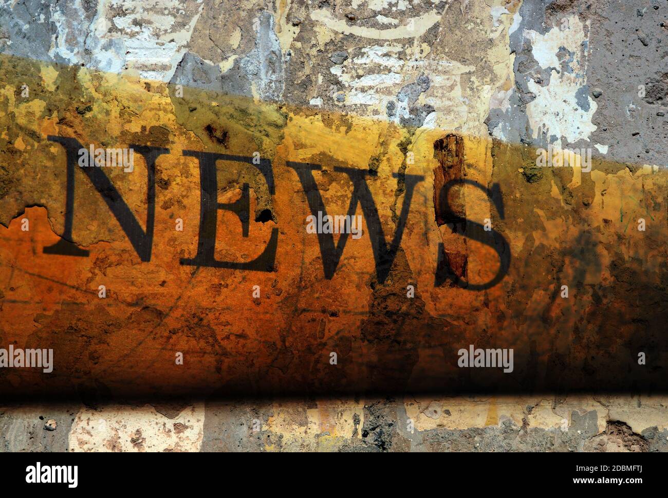 News Text Grunge Concept Stock Photo Alamy