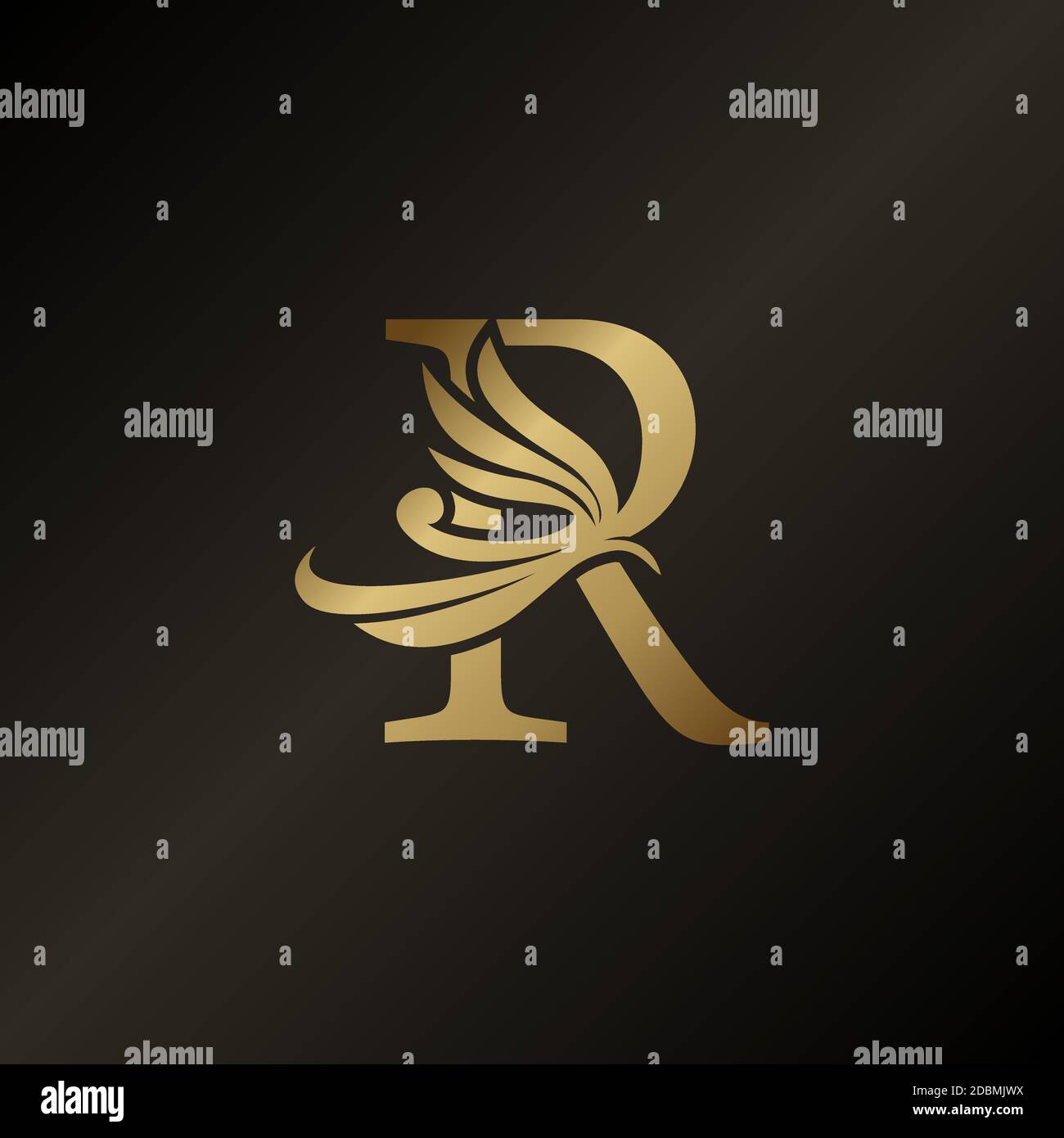 Luxury r vector vectors Stock Vector Images - Alamy
