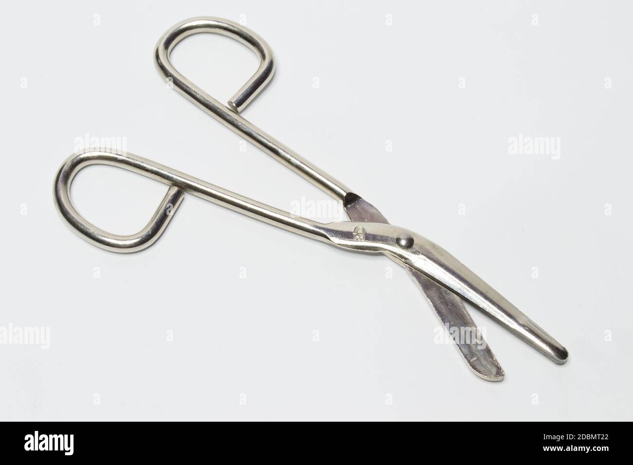 Stainless Steel Medical Bandage Scissors Stock Photo Alamy
