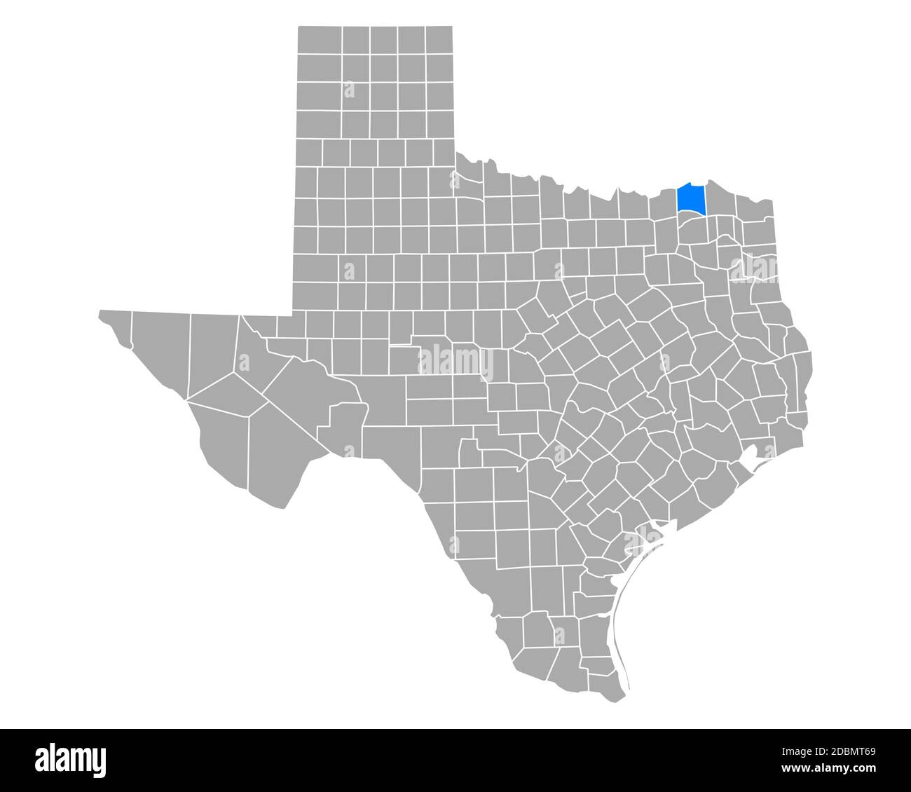 Map of Lamar in Texas Stock Photo Alamy