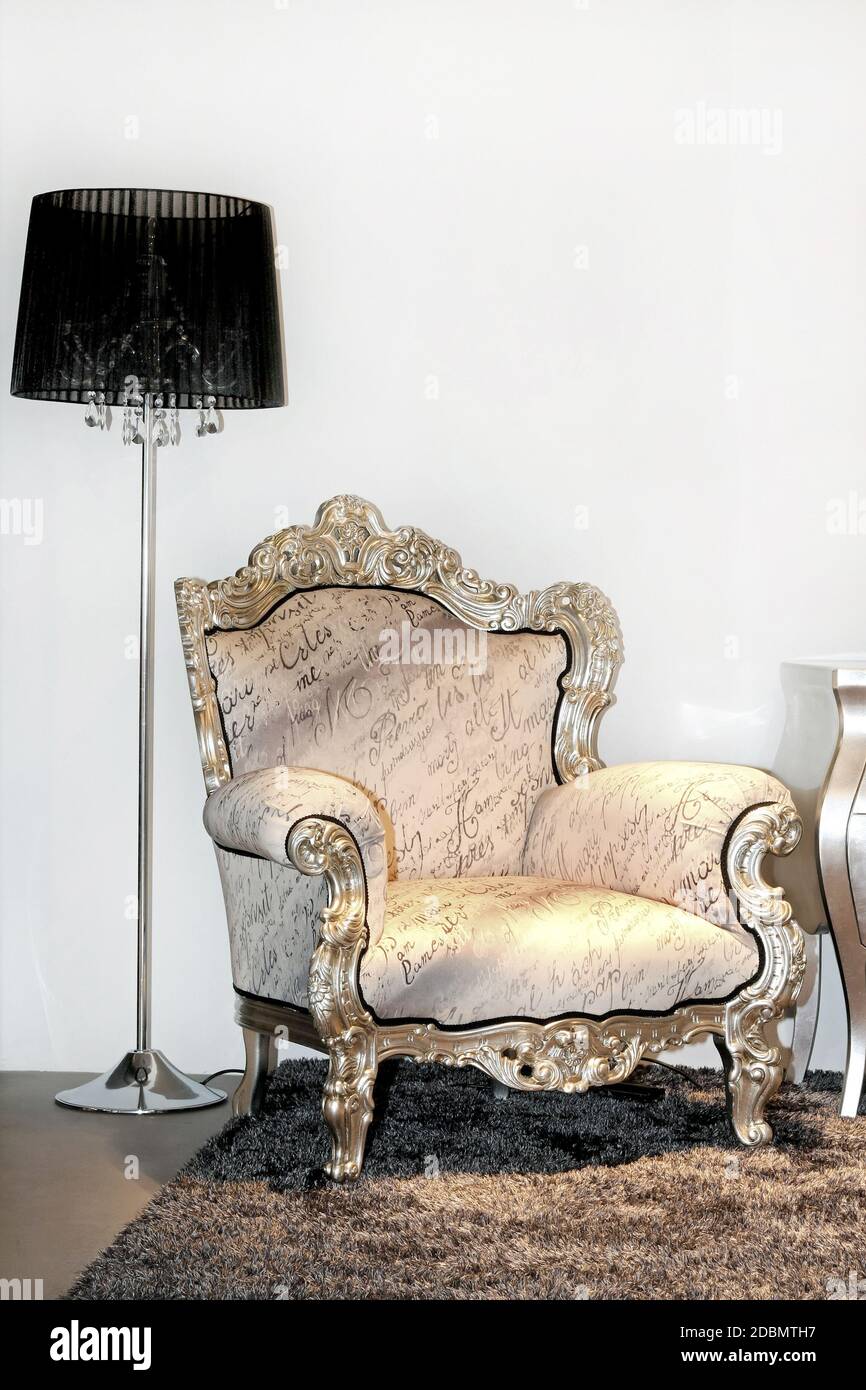 Old style armchair hi-res stock photography and images - Alamy