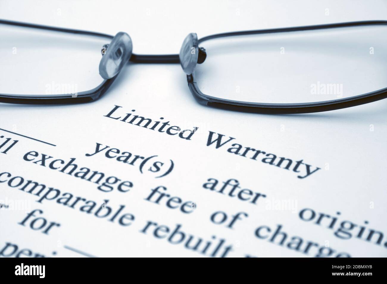 Limited warranty hires stock photography and images Alamy