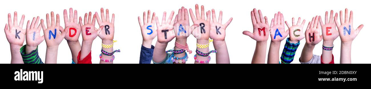 Word hands team people letters baby hi-res stock photography and images ...