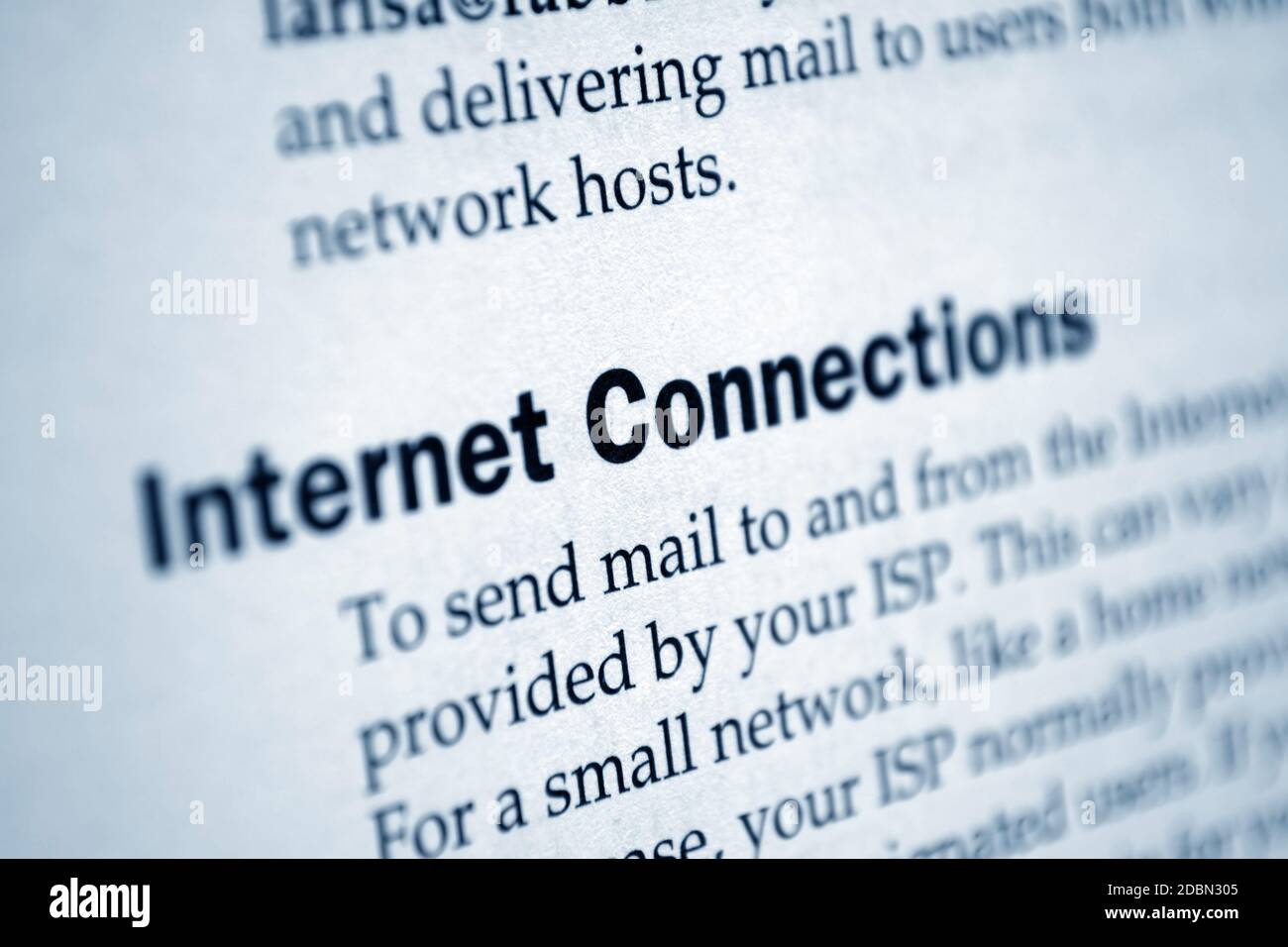 Internet connections Stock Photo