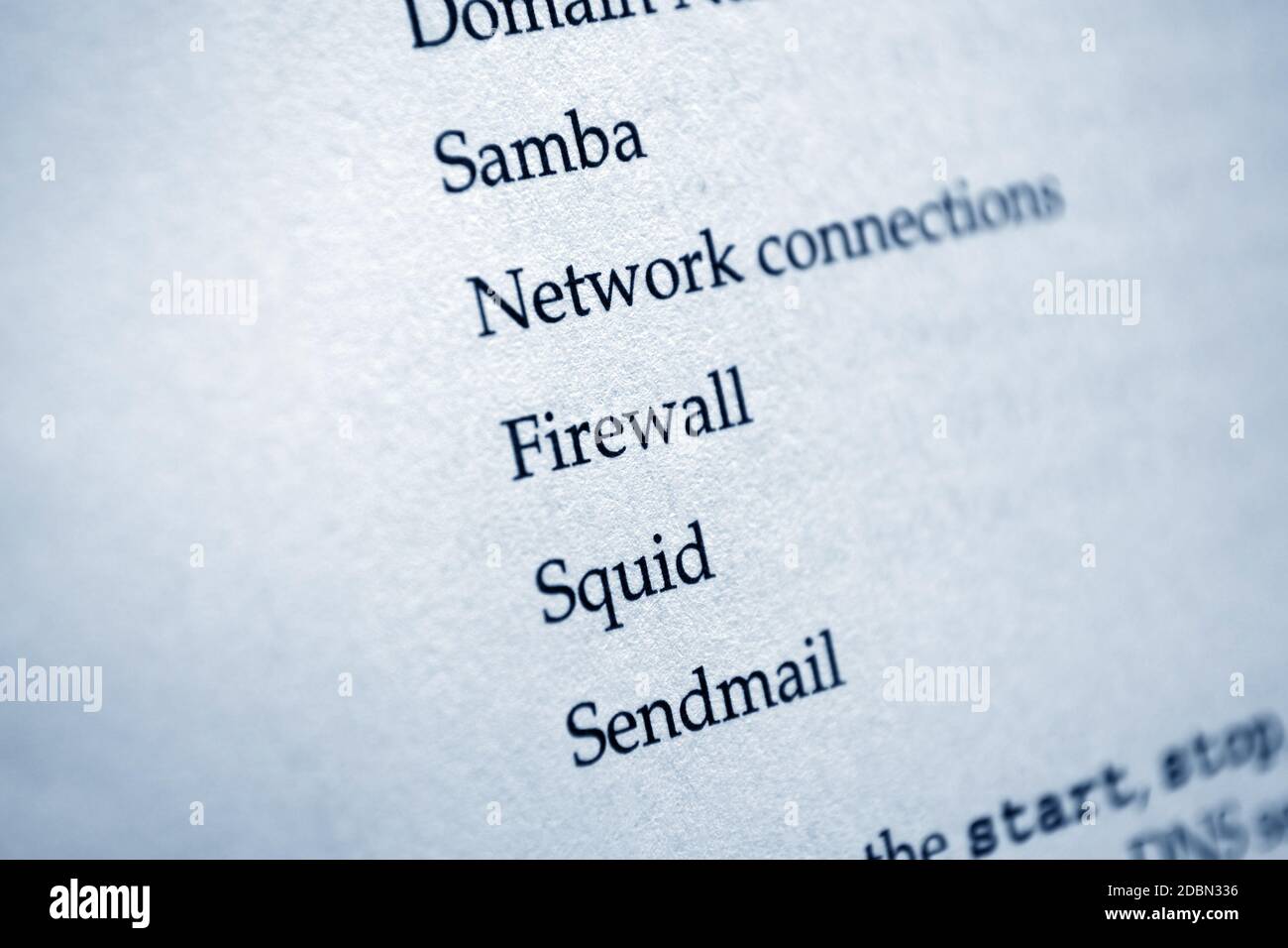 Network connections Stock Photo
