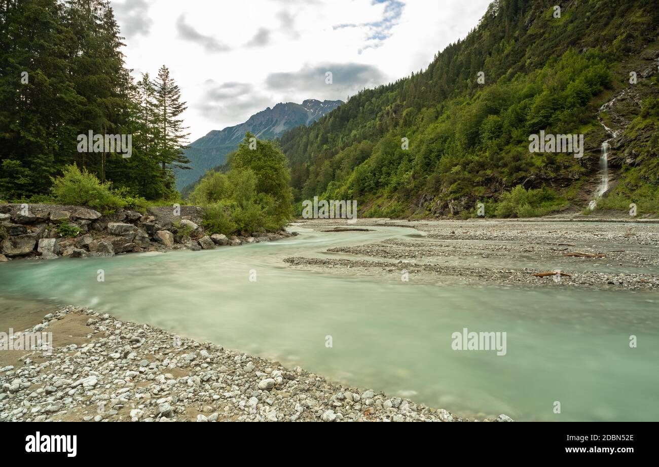 At Hornbach creek in Tyrol, Austria Stock Photo