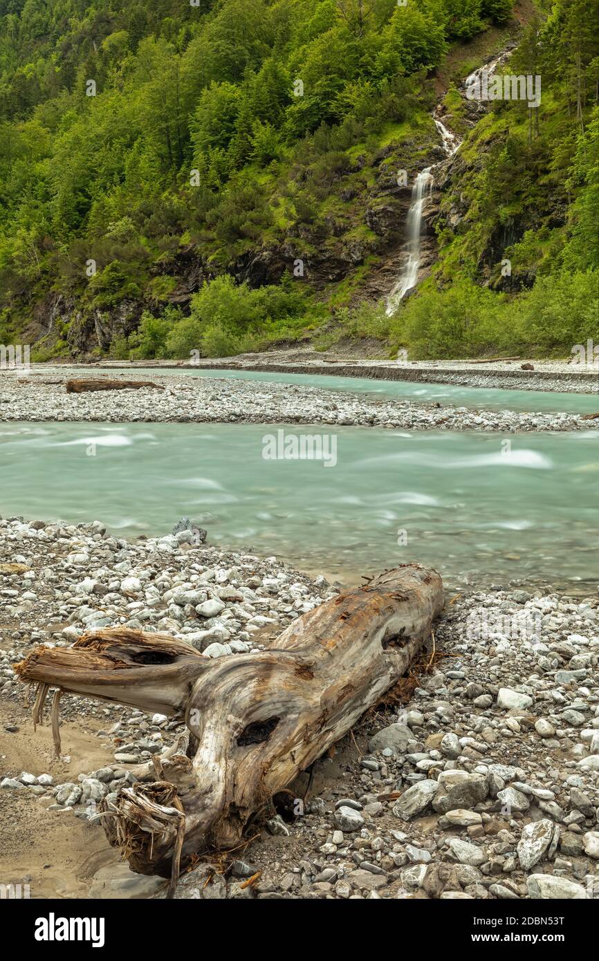 At Hornbach creek in Tyrol, Austria Stock Photo