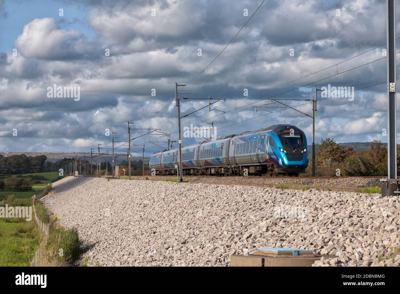 First Transpennine Express CAF class 397 397010 on the west coast ...