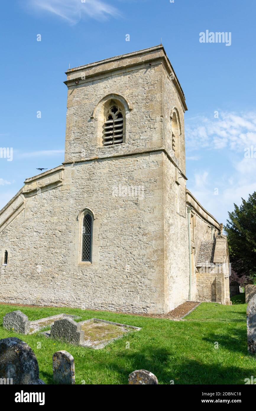 St James the Great Church, Church Lane, Fulbrook, Oxfordshire, England, United Kingdom Stock Photo