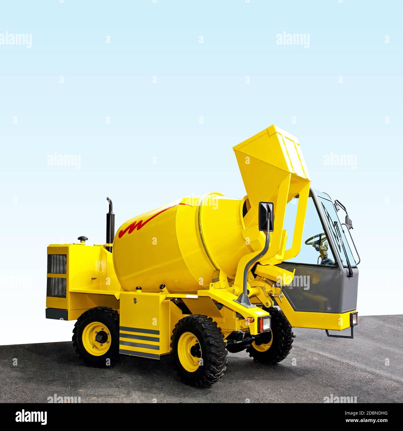 Mechanical mixer hi-res stock 