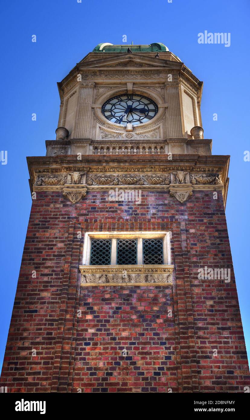 old building clock in Melbourne.Australia Stock Photo Alamy
