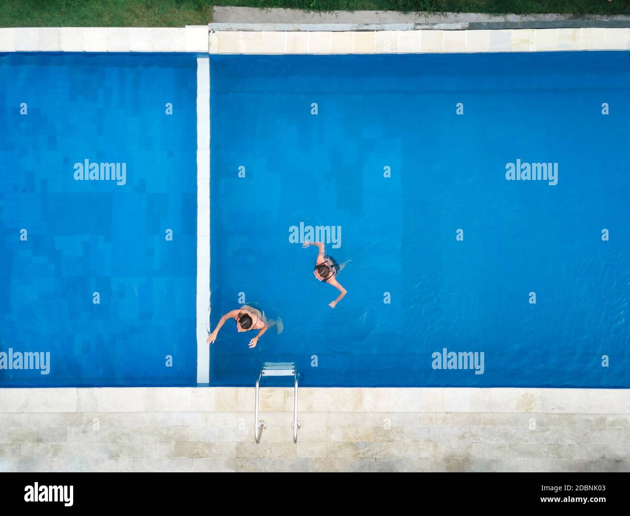 Women in swimming pool in bali hi-res stock photography and images - Alamy