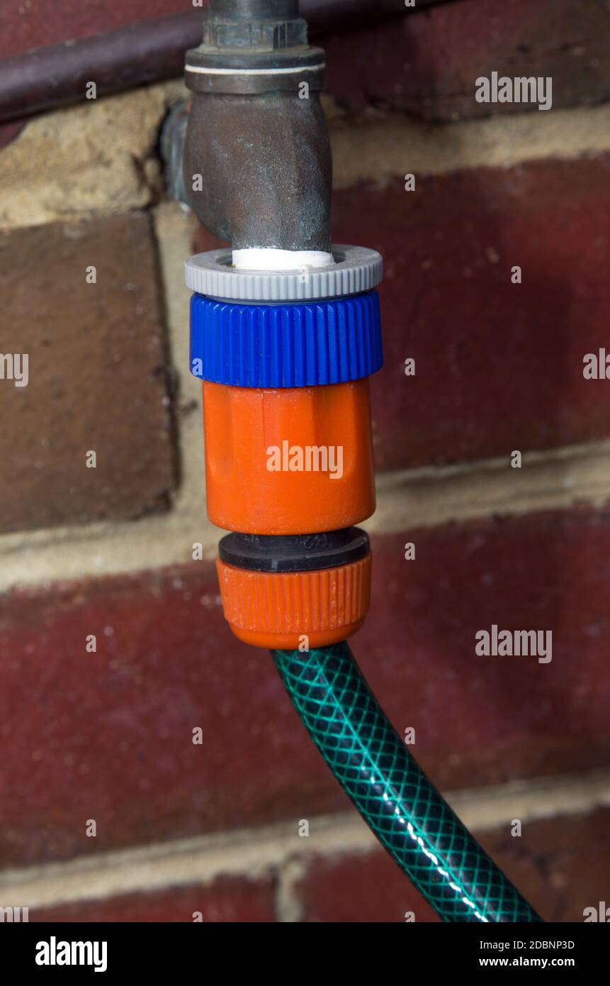 hot water heater hose closeup Stock Photo - Alamy