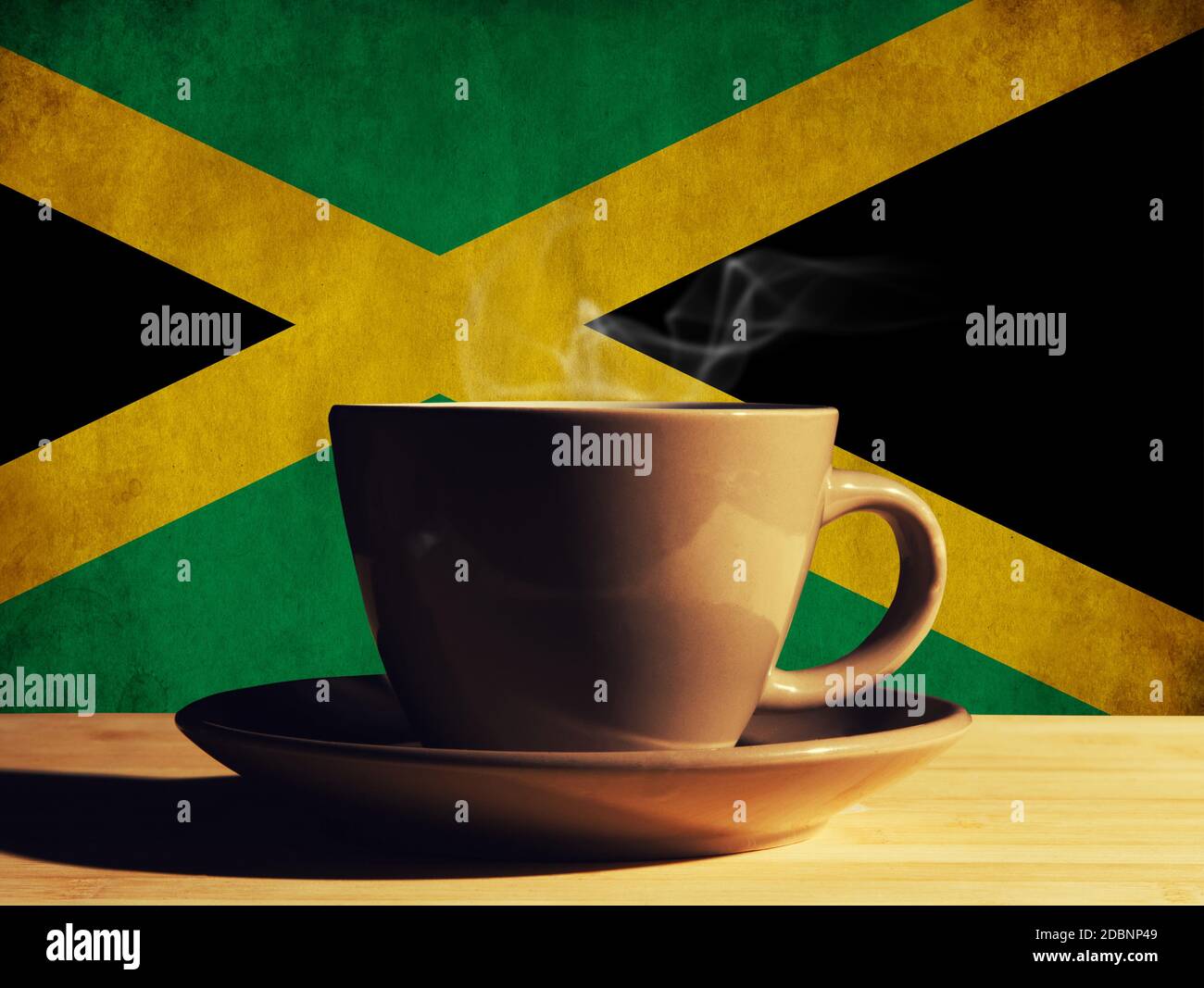 Jamaica smoke flag hires stock photography and images Alamy