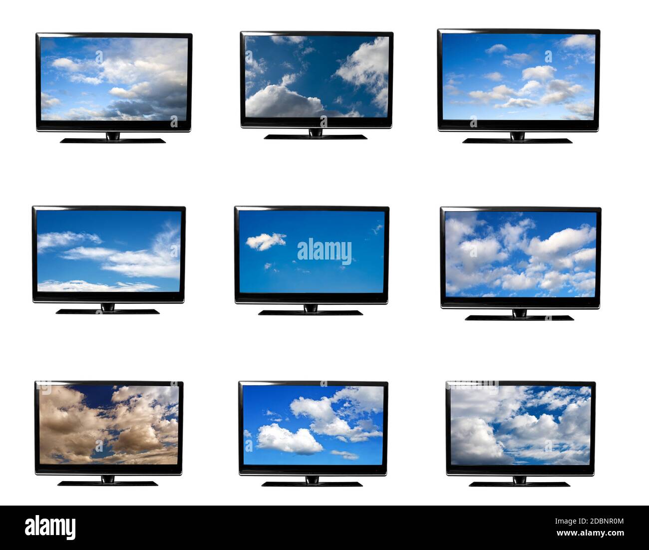 Monitors show Cut Out Stock Images & Pictures Alamy