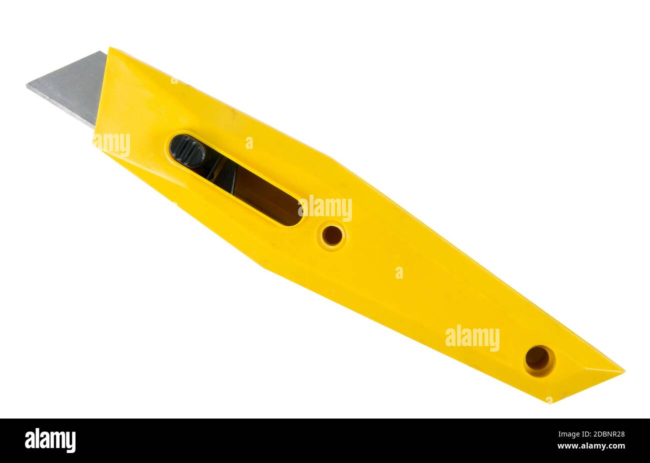 industrial knife over white surface Stock Photo Alamy