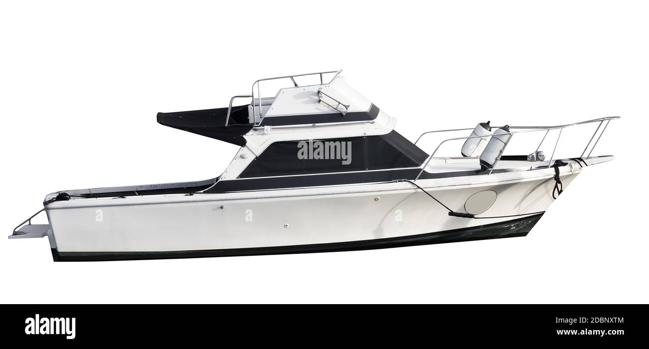 boat isolated on white Stock Photo - Alamy
