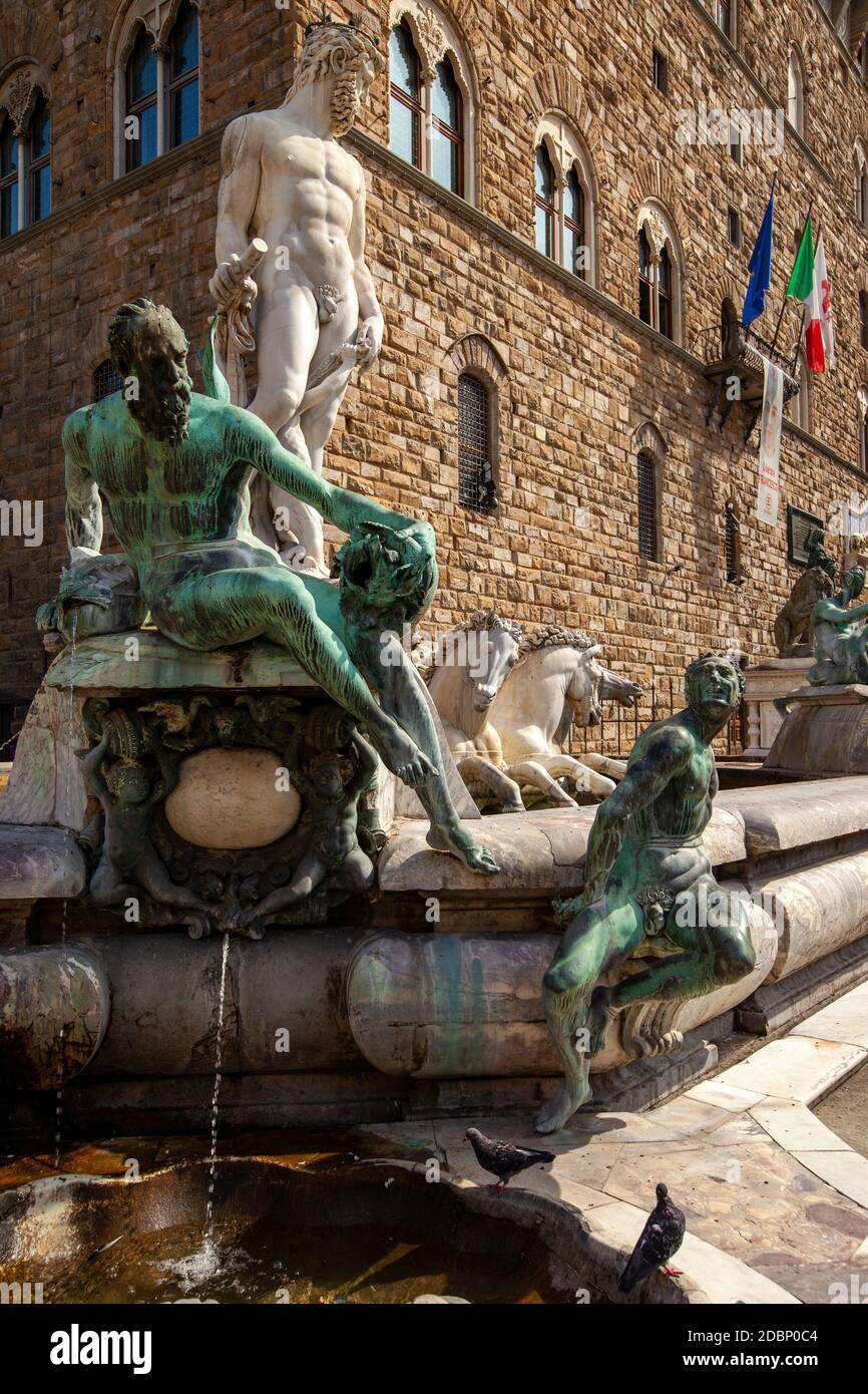 Fountain of Neptune by Bartolomeo Ammannati, in the Piazza della