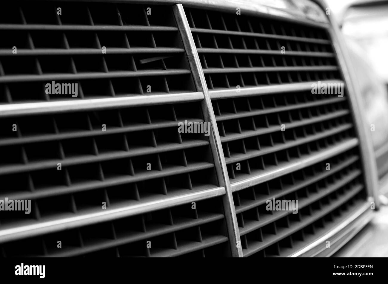 Closeup of the car radiator grid Stock Photo Alamy