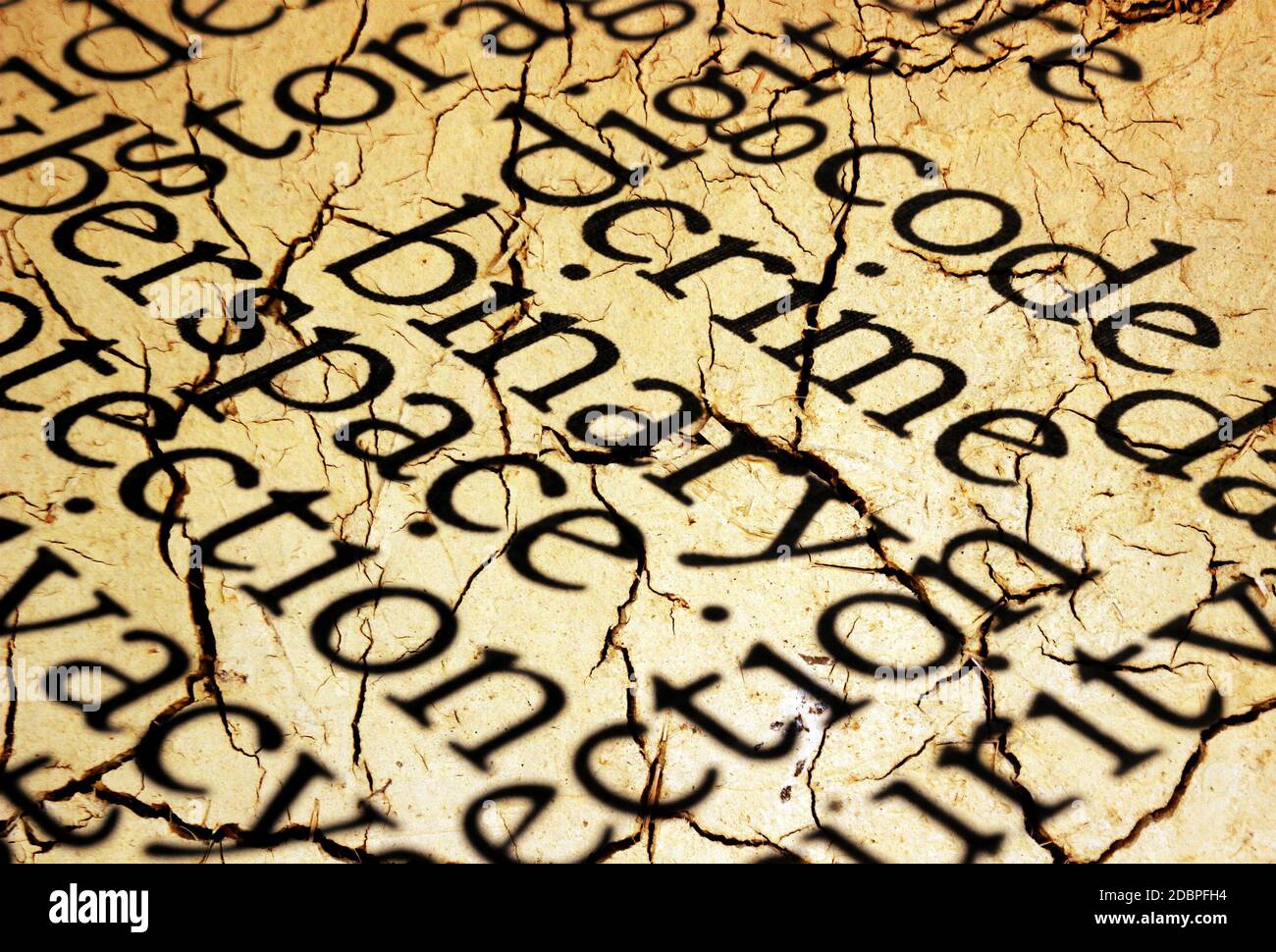 Crime word cloud grunge concept Stock Photo