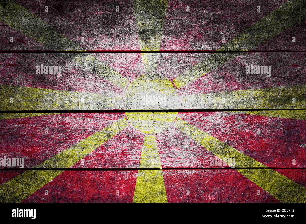 wooden texture surface with old painted flag Stock Photo - Alamy