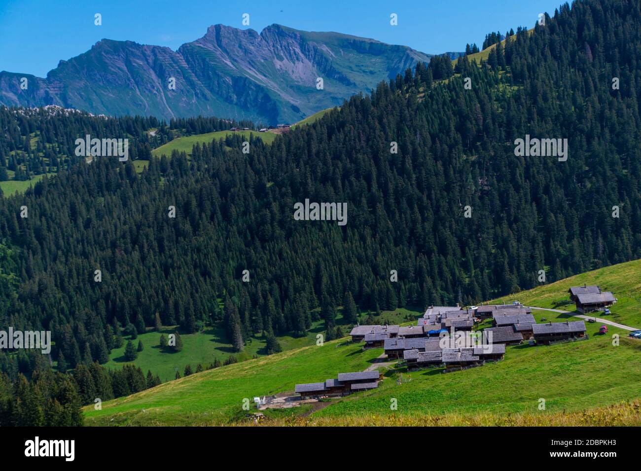 landscape of the Swiss Alps Stock Photo - Alamy
