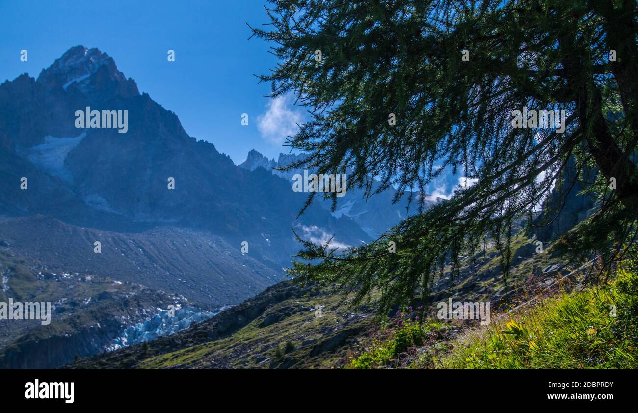 landscape of the french alps Stock Photo - Alamy