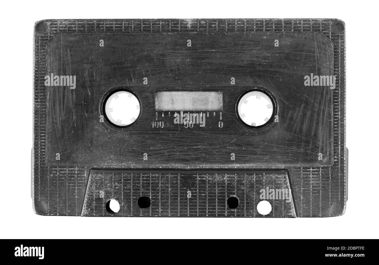 Cassette tape Black and White Stock Photos & Images - Alamy