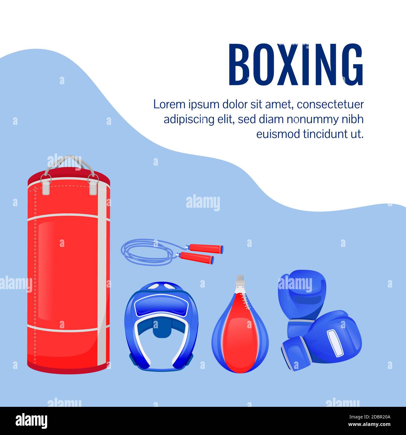 Fighter gear social media post mockup. Boxing goods. Web banner design ...