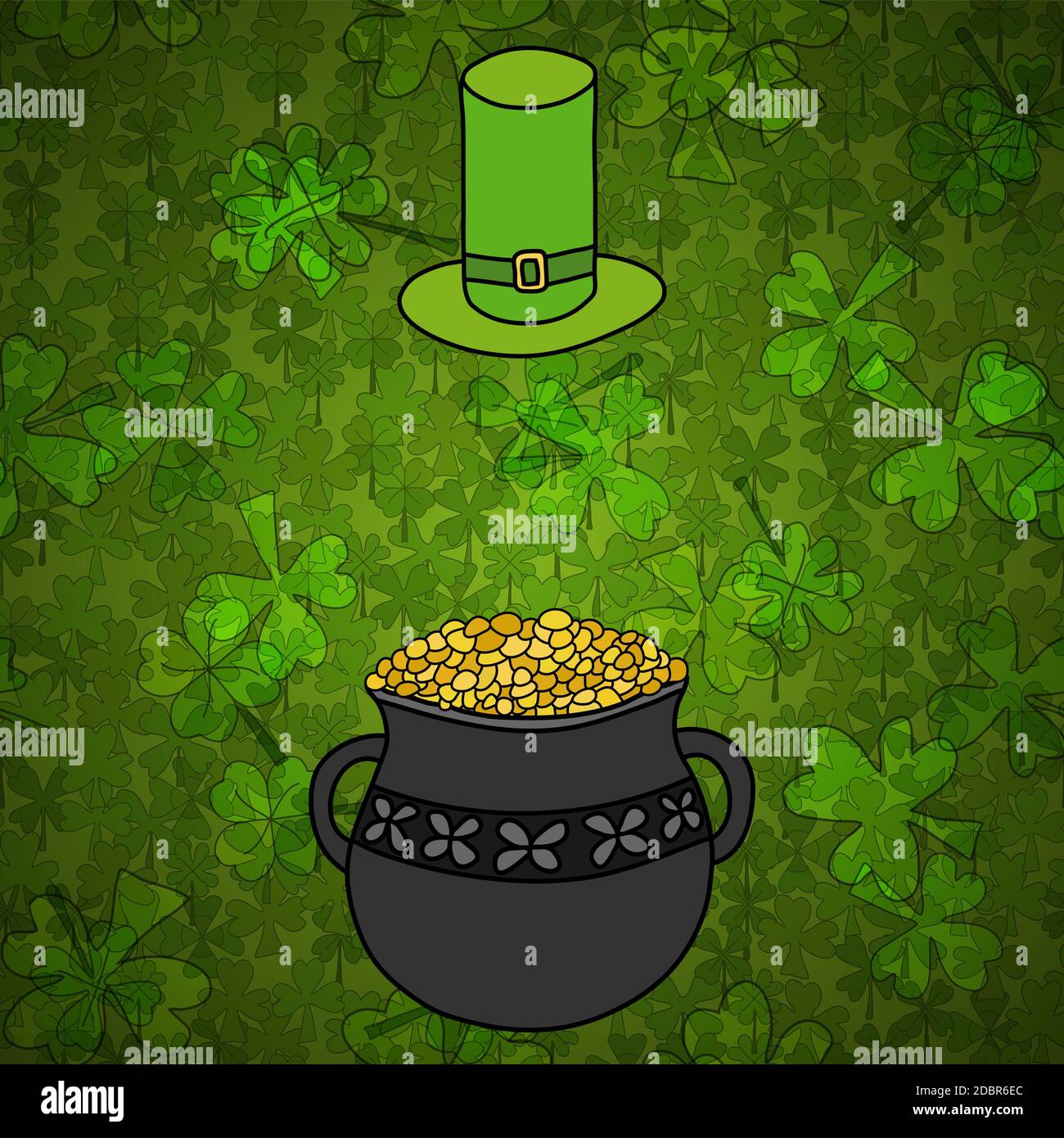 Saint Patricks Day Background High Resolution Stock Photography and