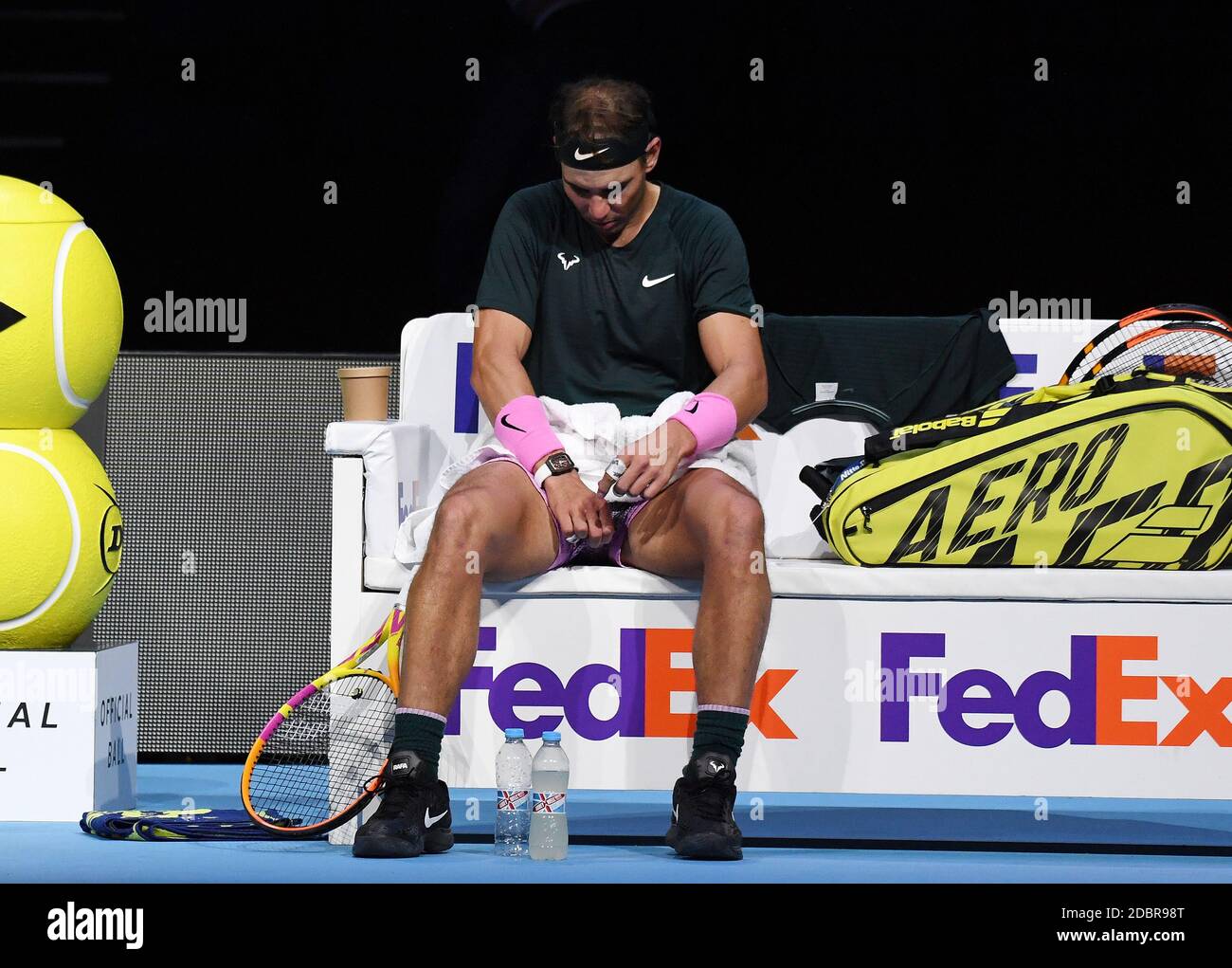 London, UK. 17th Nov, 2020. London 02 Arena Nitto ATP Finals Day 3
