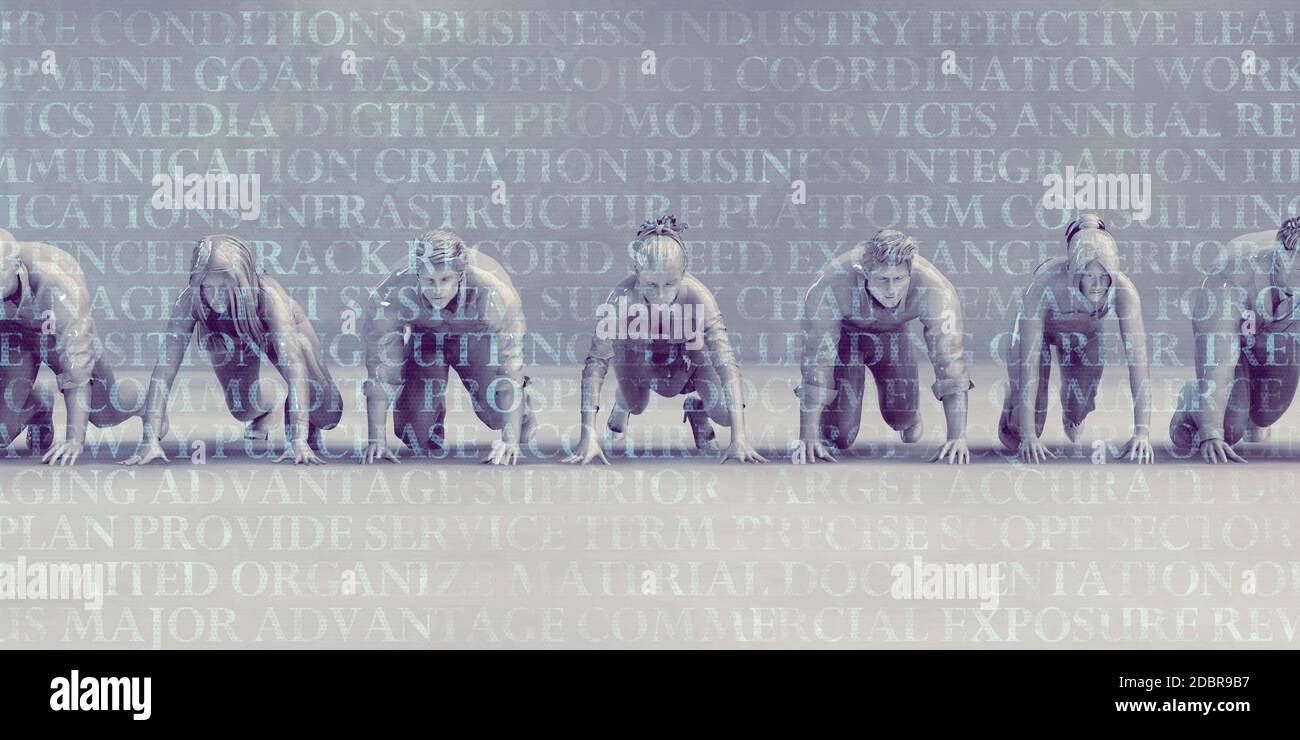 Exceptionial Work Employee Standing Out as an Exceptional Worker in a Company Stock Photo ...