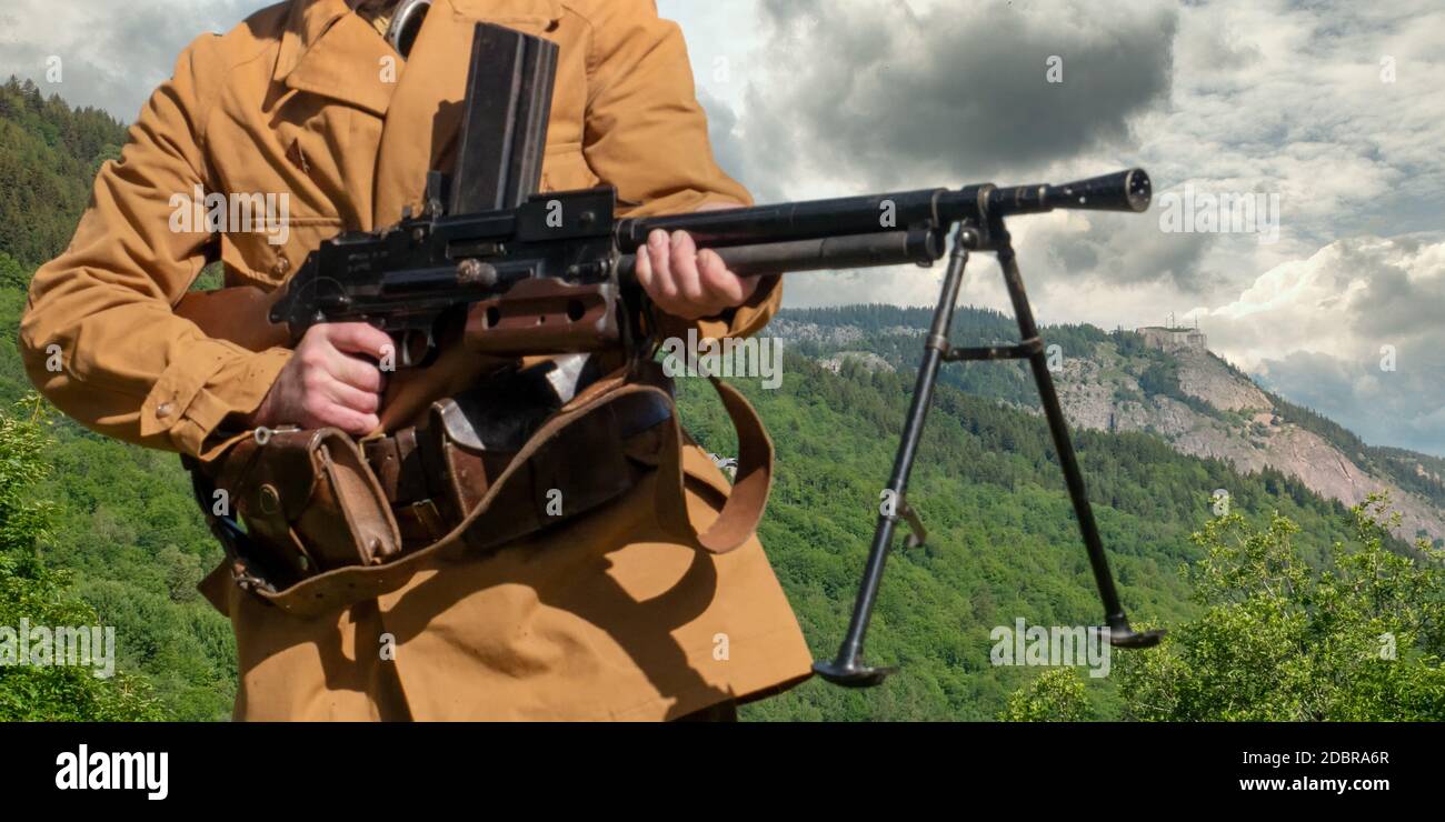 French Mountain Infantry High Resolution Stock Photography and Images ...