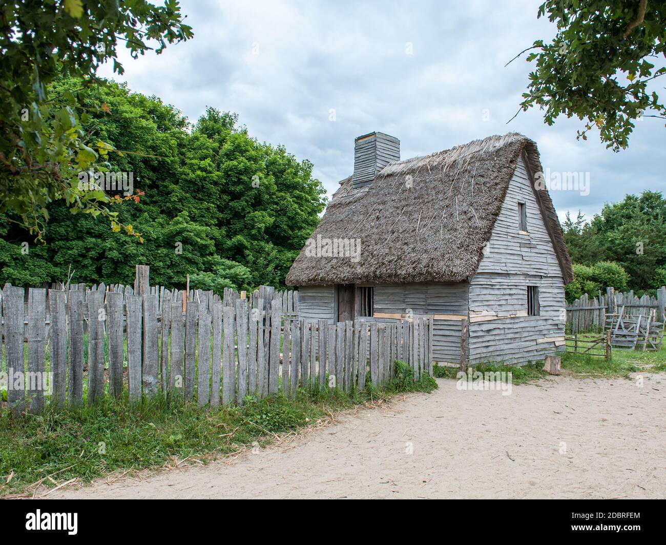 Plimoth Plantation in Plymouth, MA. This open-air museum replicates the ...