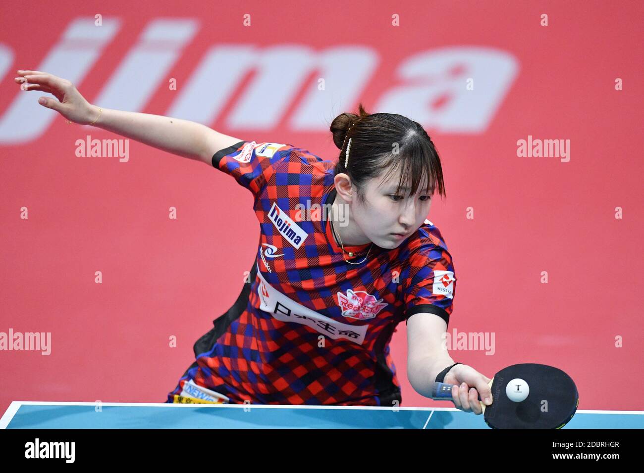 Tokyo Japan Credit Matsuo 17th Nov Hina Hayata Red Elf Table Tennis 21 T League Women S Match Between Nippon Life Red Elf 2 3 Kinoshita Abyell Kanagawa In Tokyo Japan Credit