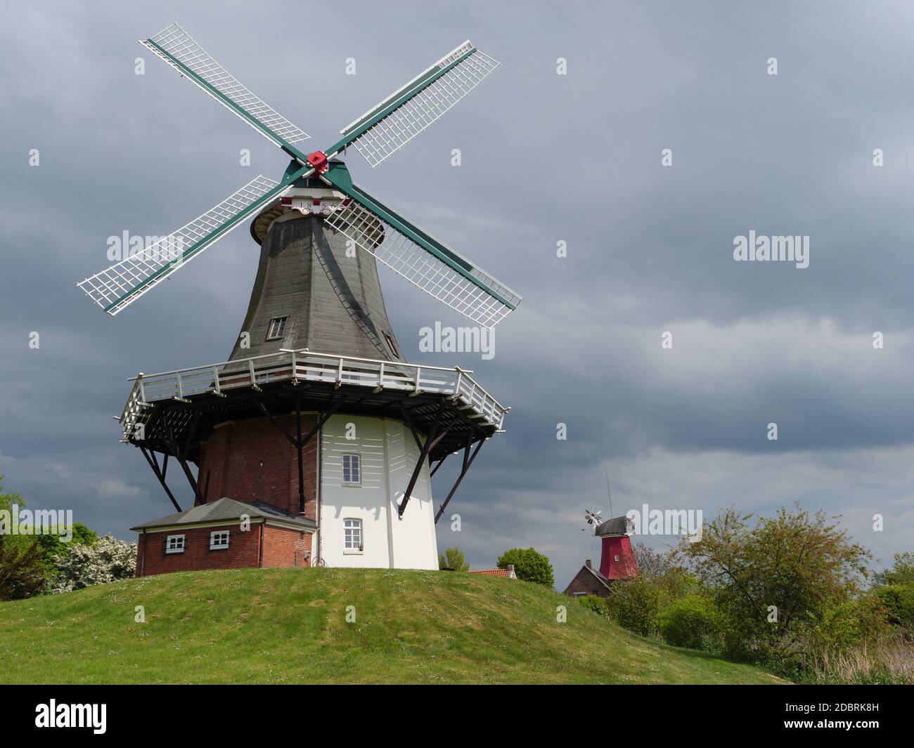 Greetsiel at the german north sea Stock Photo