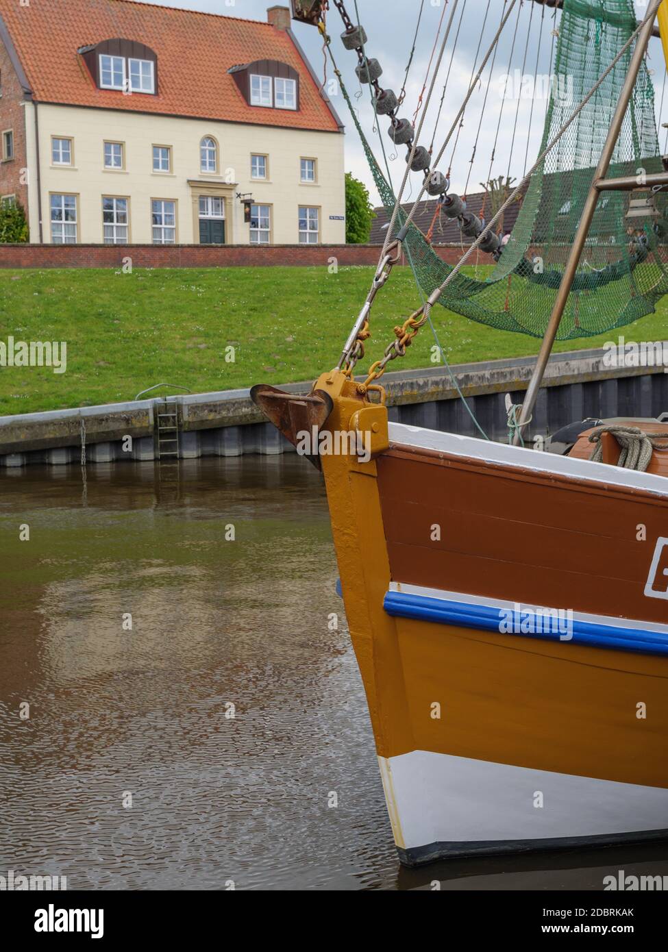 Greetsiel at the german north sea Stock Photo