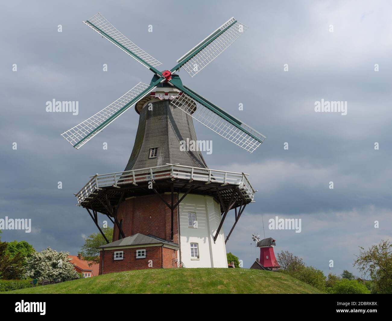 Greetsiel at the german north sea Stock Photo