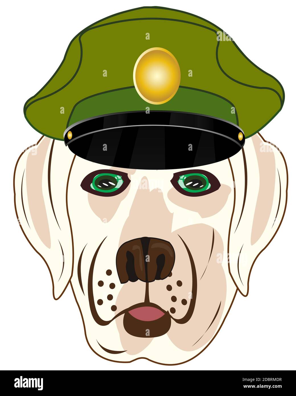 service cap military Stock Photo 