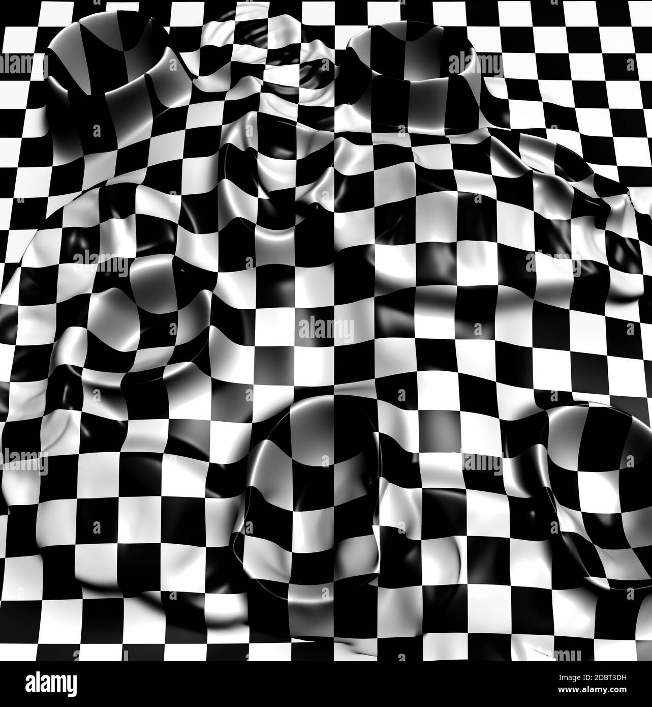checkered texture 3d background made in 3d software Stock Photo - Alamy
