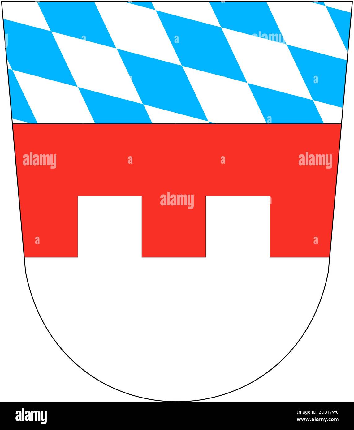 Coat of arms of Landshut. Germany Stock Photo - Alamy