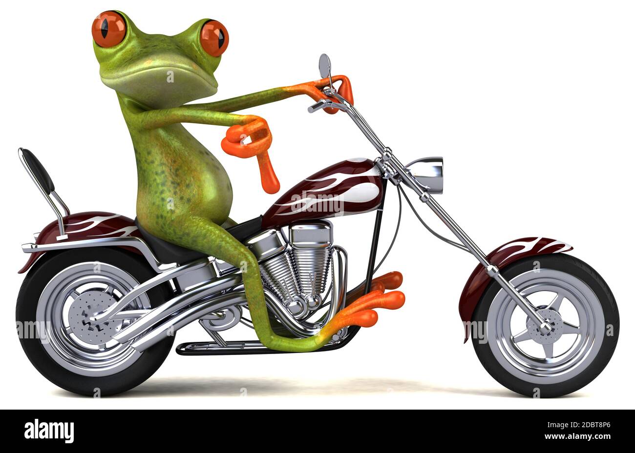 Toad on motorcycle hi-res stock photography and images - Alamy