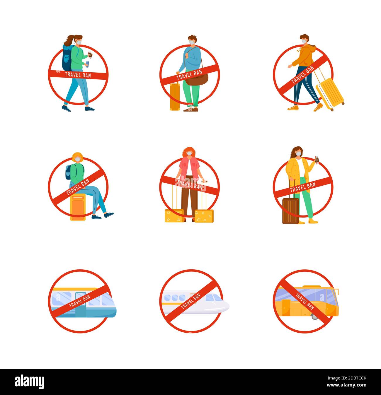 Passenger train clipart illustration hi-res stock photography and ...