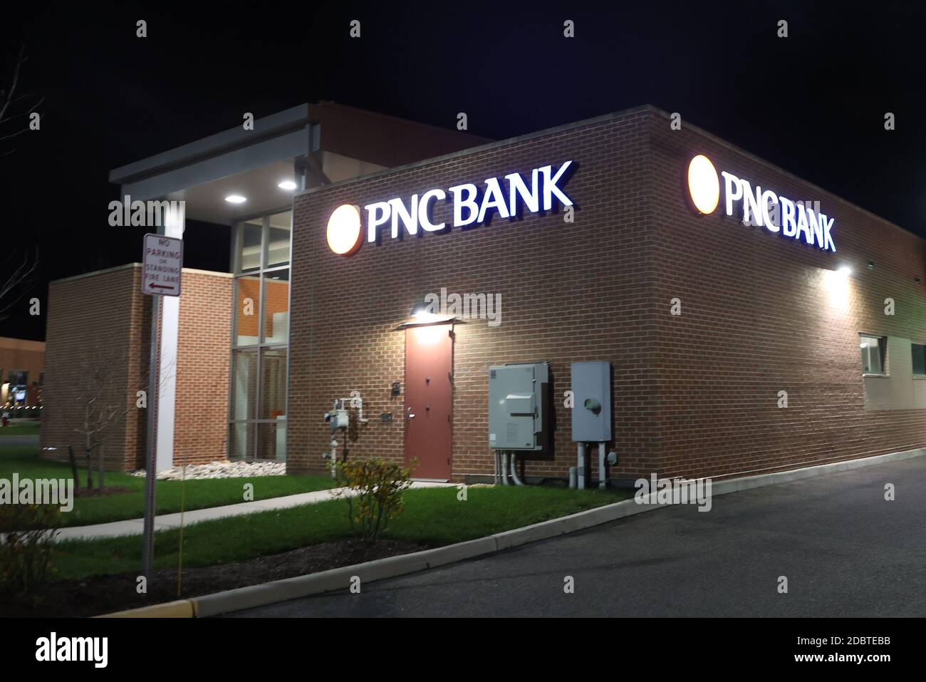 WASHINGTON, D.C. - NOVEMBER 17: View of PNC Bank as The PNC Financial Services Group, Inc. and Banco Bilbao Vizcaya Argentaria, S.A (BBVA) reached an agreement for PNC to acquire BBVA USA Bancshares, Inc., including its U.S. banking subsidiary, BBVA USA, for a purchase price of $11.6 billion in Washington, D.C. on November 17, 2020. Credit: mpi34/MediaPunch Stock Photo