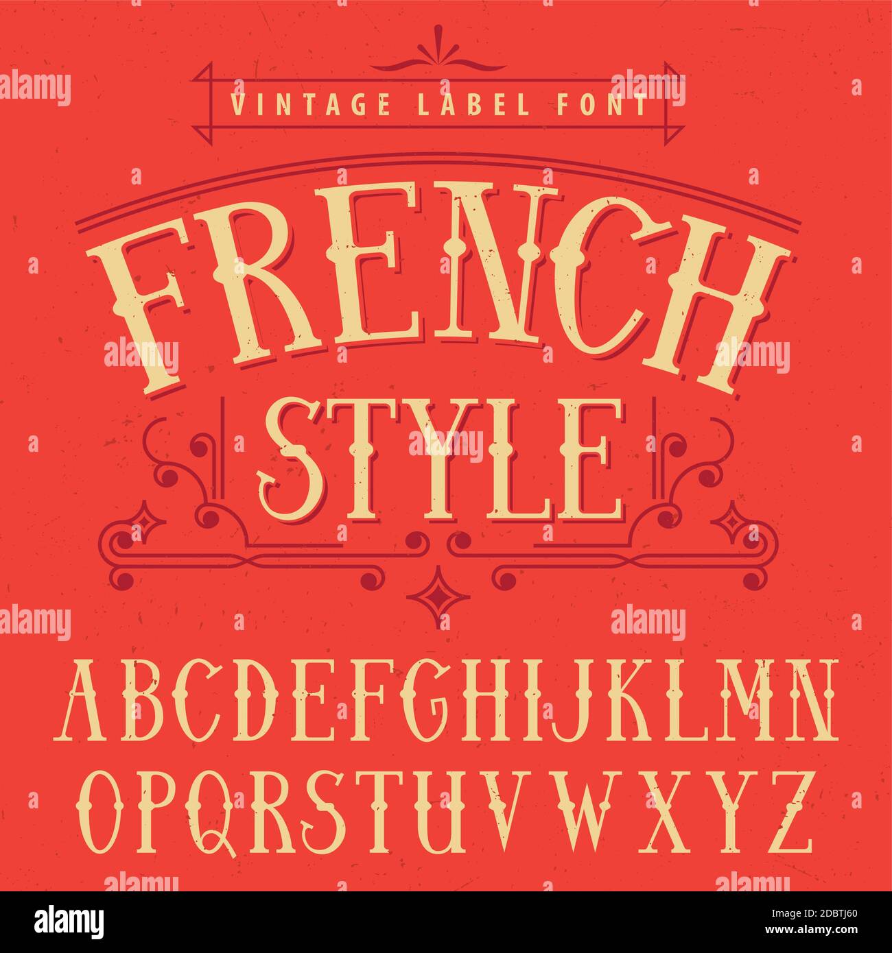 Vintage letters stamp ribbon Stock Vector Images - Alamy