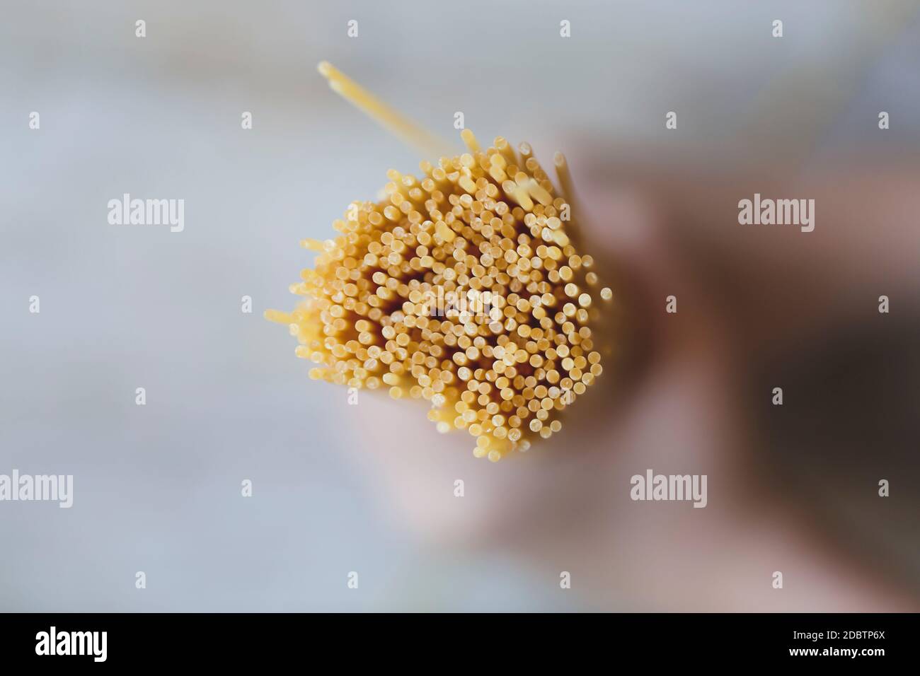 Macro of many Spaghetti Noodles and egg noodles Stock Photo Alamy