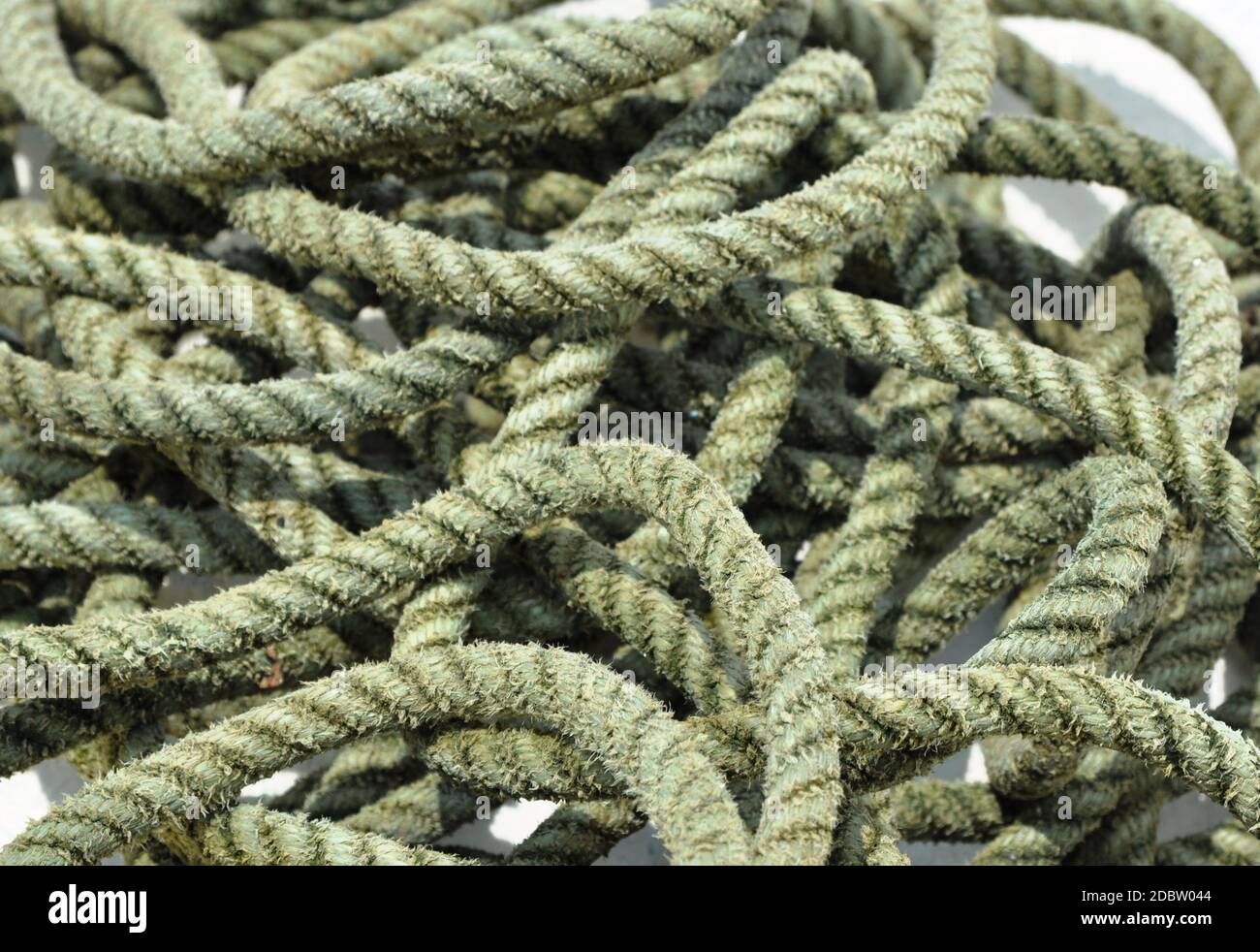 rope sailing, climbing, logistics Stock Photo Alamy