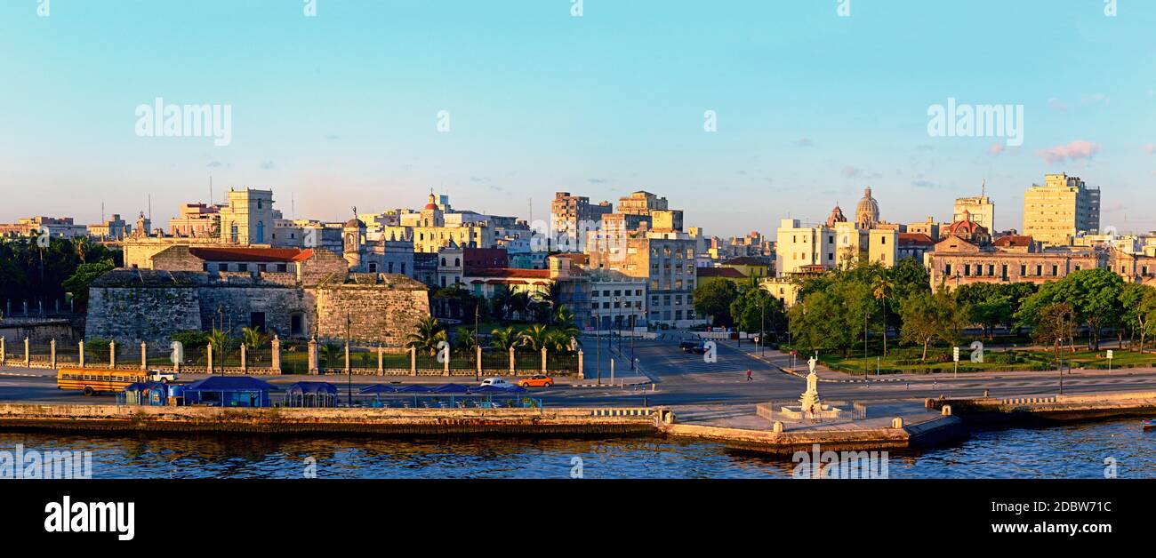 Havana skyline, Cuba Stock Photo
