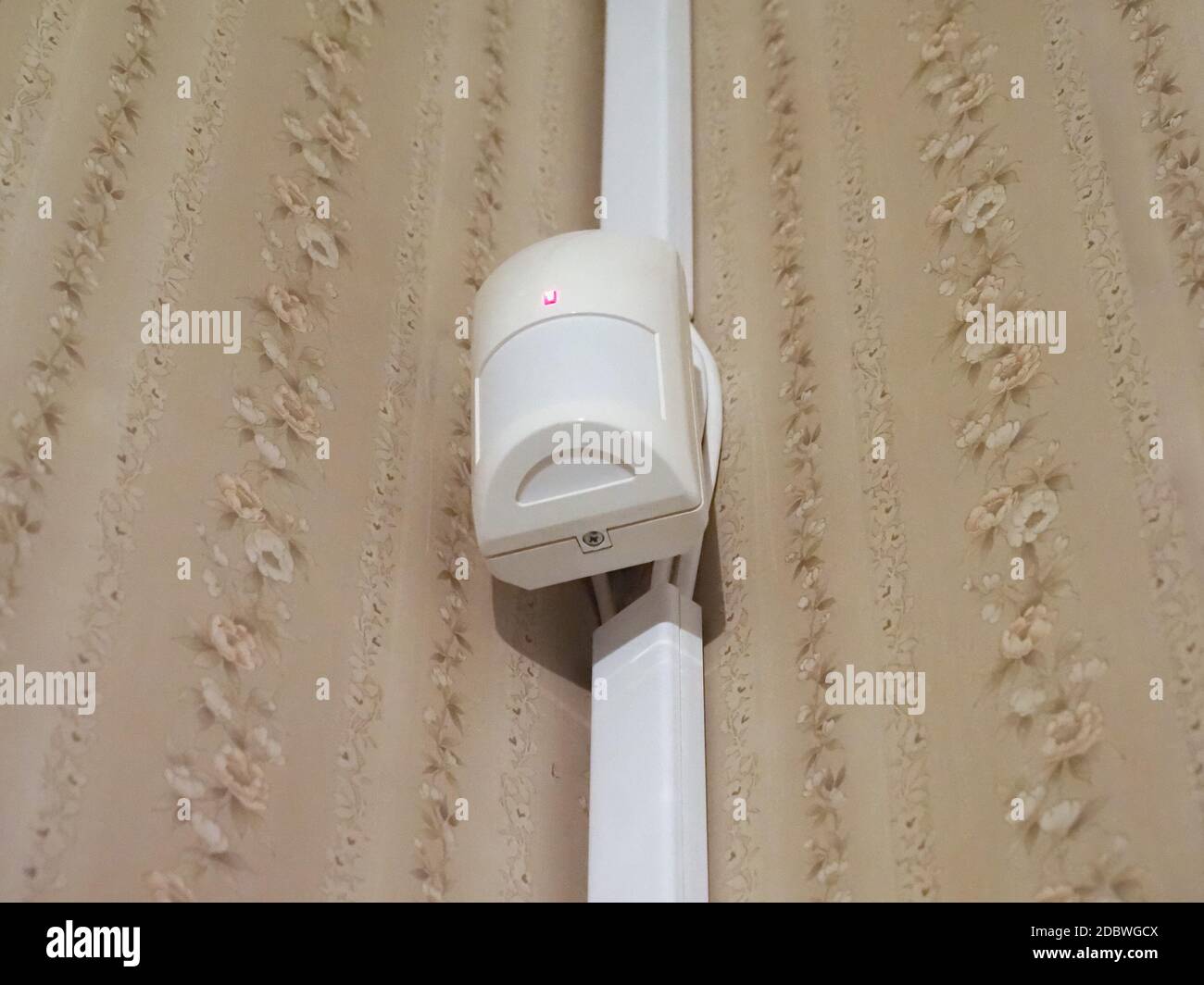 infrared (IR) sensor for home burglar alarm Stock Photo Alamy