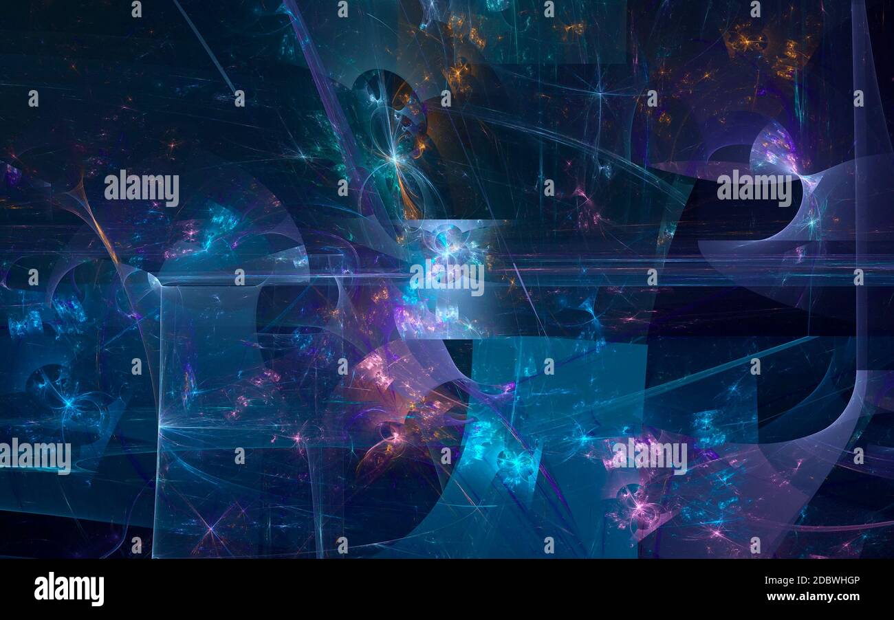 Cosmic Recursive Fractal Flame High Resolution Stock Photography and ...